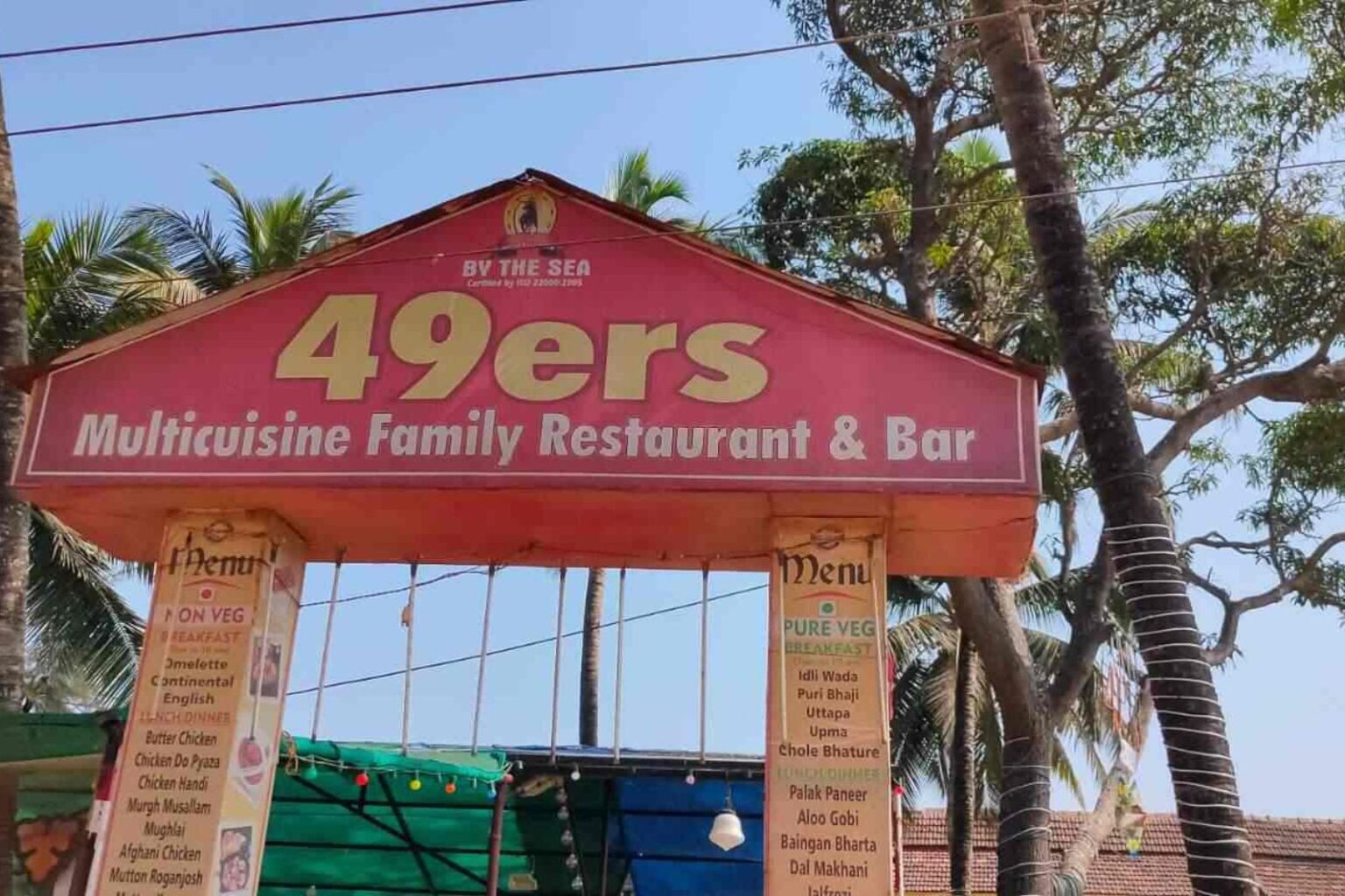 How to reach 49ers Colva Restaurant 49ers colva