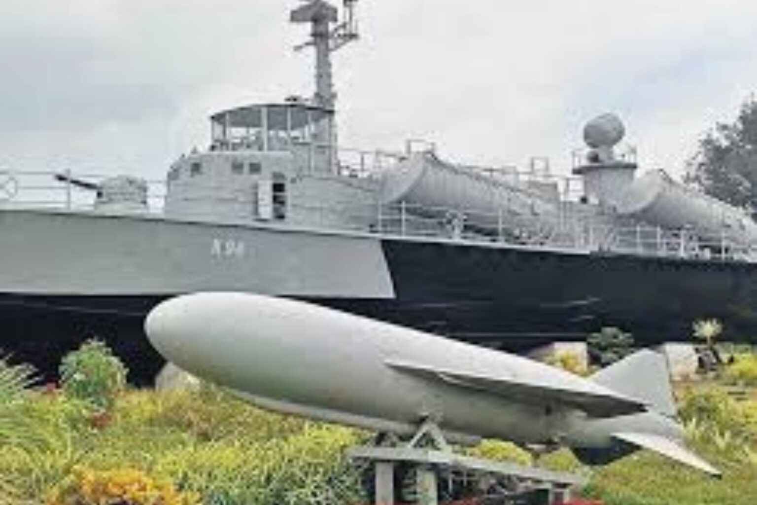 How to reach Ins Chapal Warship Museum K94 Karnataka ins chapal warship museum k94